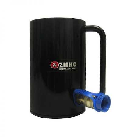 Zinko ZR-504A Single Acting Cylinder, Aluminum, 50 ton, 4.25in Stroke Min. Height 8.93in 21A-504
